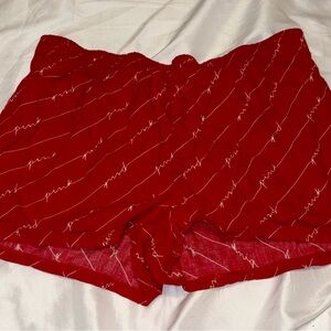PINK Victoria's Secret Red Shorts